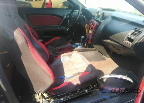 2007 Hyundai Tiburon Gt/Gt Limited/Se from USA, damaged, VIN KMHHN66F97U235966